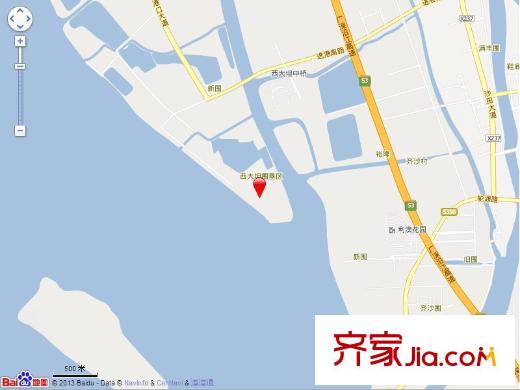 恒大御景半島電子地圖