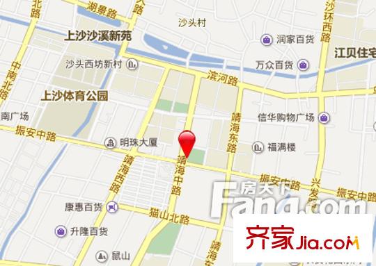 濱海公館交通圖東莞  