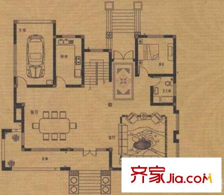 大嶺山美神公寓 戶型圖