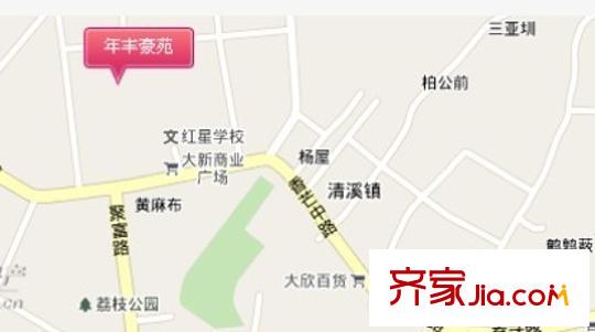 年豐豪苑交通圖交通