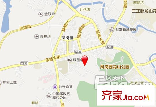 保晶麗園交通圖東莞  