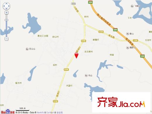 臥龍名苑項目電子地圖