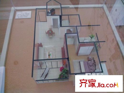 大悅城花園 1室 戶型圖