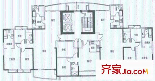 誠(chéng)德大廈  3室 戶(hù)型圖