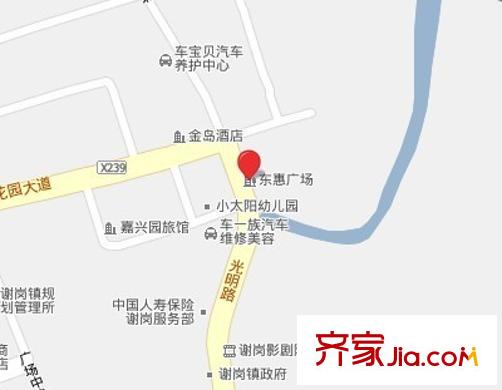 東惠廣場交通圖地圖