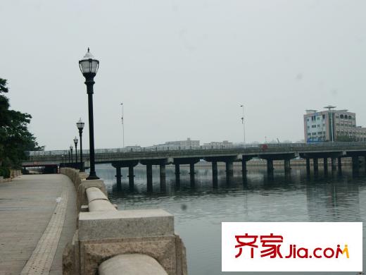 東港華府項目西南方向淡水河
