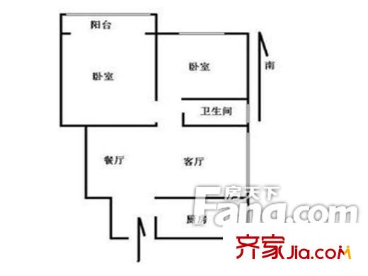 紅花園 戶型圖