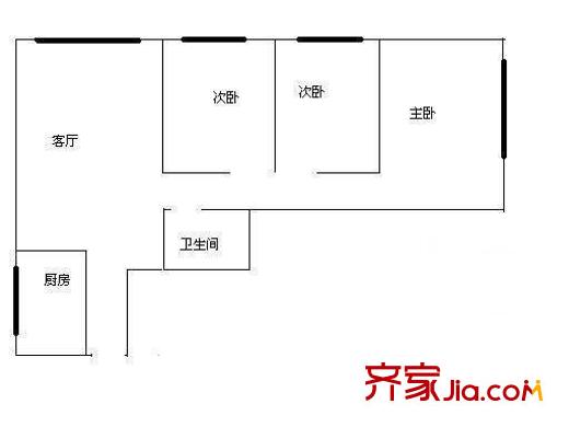  洪梅中心廣場戶型圖