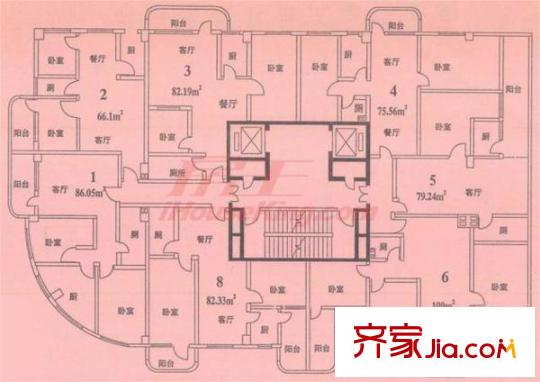 祥興大廈 戶型