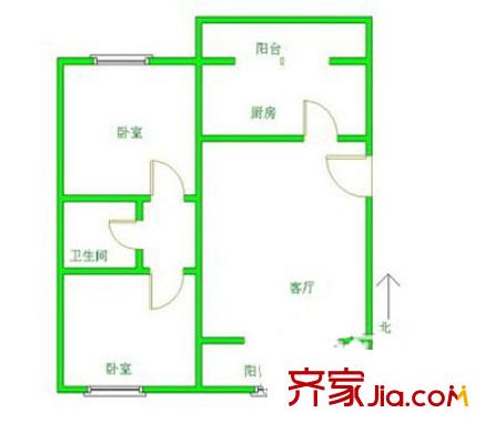 華誠(chéng)小區(qū)  戶型圖