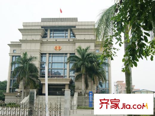 東港華府項目西南方向稅局
