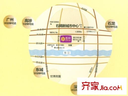 譽(yù)軒交通圖