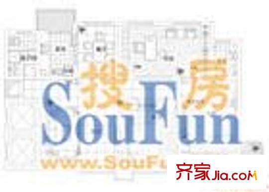 裕發(fā)樓 3室 戶型圖