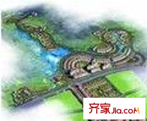 謝崗山水花城交通圖外景