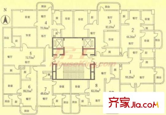 祥興大廈 戶型