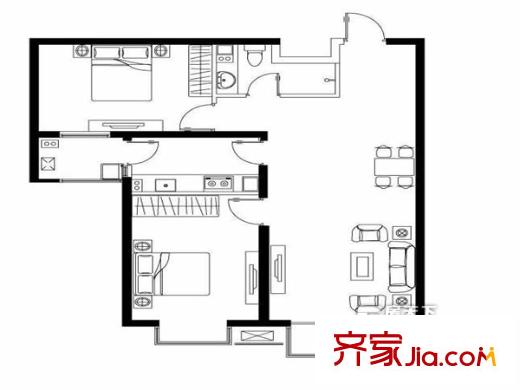 雨云亭 戶型圖