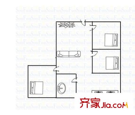 運(yùn)河西路散盤3室2廳1衛(wèi)