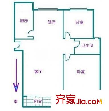 新苑街私宅 2室2廳1衛(wèi)