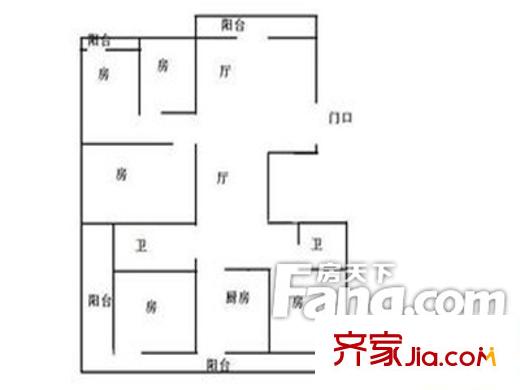祥馨樓 戶型圖