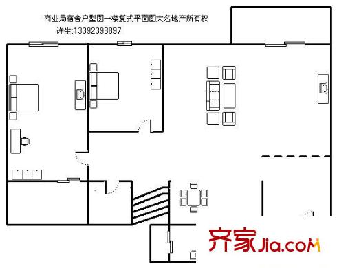 食品宿舍樓(莞城)戶型圖食品宿舍樓(莞城) 2室 戶型圖 2室2廳2衛(wèi)1廚