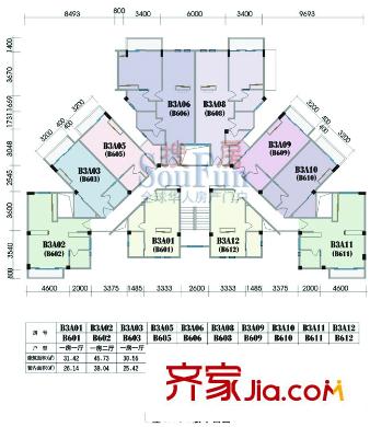 生活會館  戶型圖