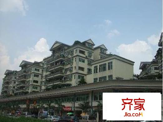 龍升市場外景圖      