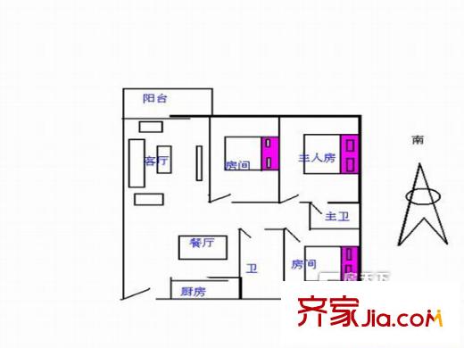 富?；▓@ 戶型圖