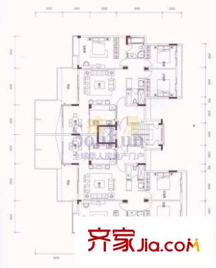 第一教師村 3室 戶型圖