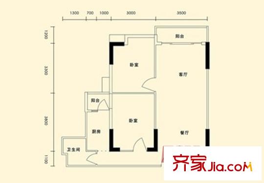 花地新村 2室2廳1衛(wèi)