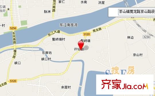 新世紀(jì)麗江豪園五期牡丹閣交通圖