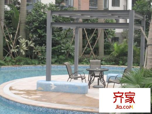 碧水云天外景圖 