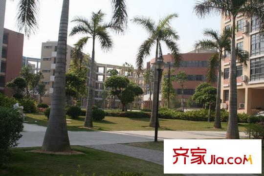 石竹山水園四期配套圖向北30米的北京師范大學東莞石竹附屬學校