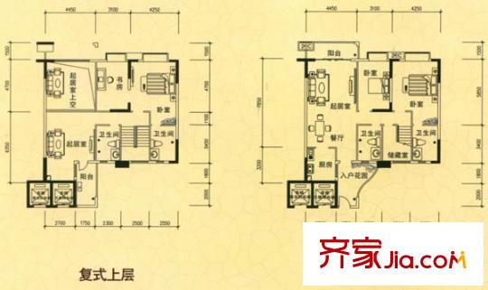 石竹山水園四期   戶型圖