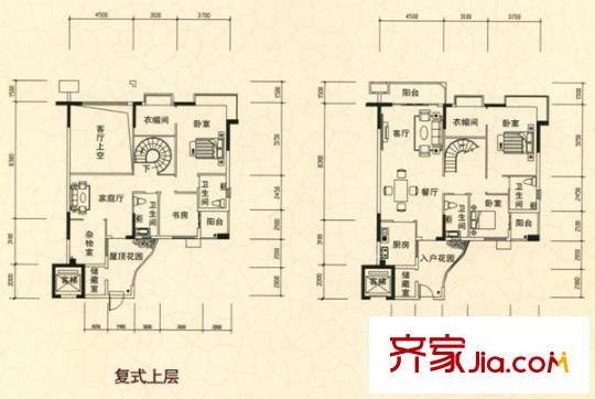 石竹山水園四期   戶型圖
