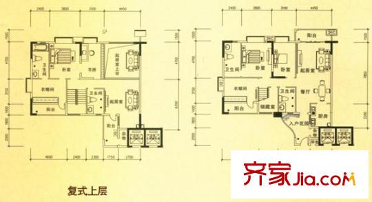 石竹山水園四期   戶型圖