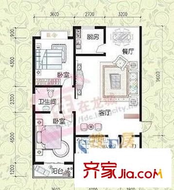 濱江花園(石碣)戶型圖石碣濱江花園 4室 戶型圖 4室1廳1衛(wèi)1廚