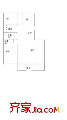 聯(lián)豐苑 3室 戶型圖