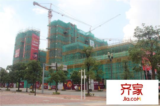 天麟時代廣場施工現(xiàn)場（2015-9-29）