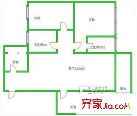 鼎峰卡布斯廣場(chǎng)戶型圖2819794542 
