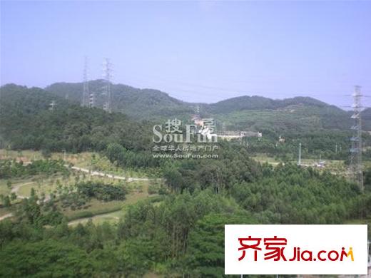 錦繡旗峰配套圖往南約500米黃旗山景觀