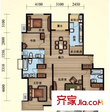 桃園又一居 戶型3室
