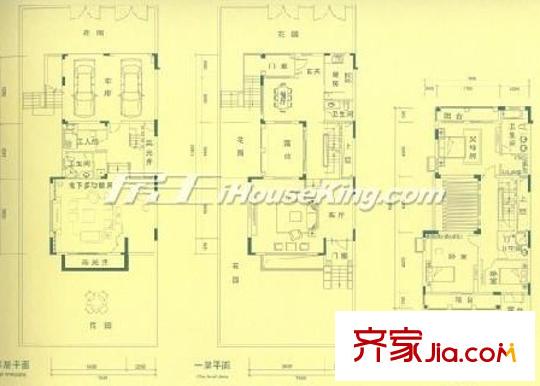常平譽(yù)景名居 4室 戶(hù)型圖