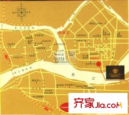 帝景灣交通圖