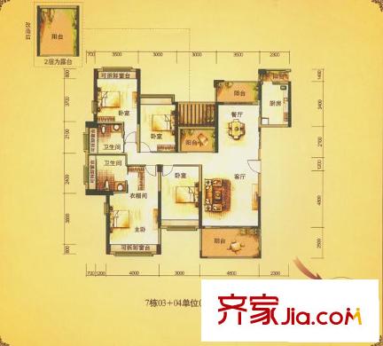帝景灣    戶型圖