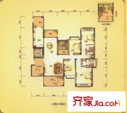帝景灣    戶型圖