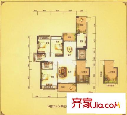 帝景灣    戶型圖