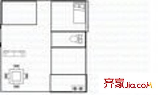 萬輝花園 3室 戶型圖