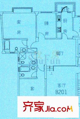 景湖春天二期   戶型圖
