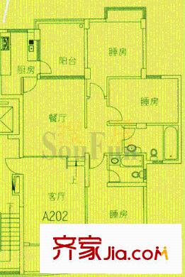 景湖春天二期   戶型圖