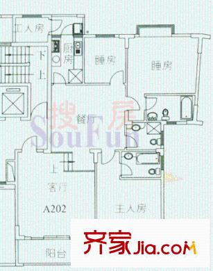 景湖春天二期   戶型圖